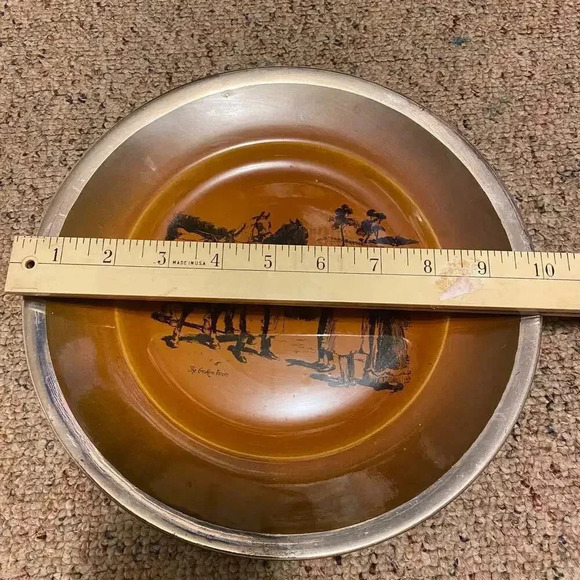 VTG  Ridgeway Coaching Day Cottagecore Home Office Decor 10” Collectable Plate - Picture 3 of 5